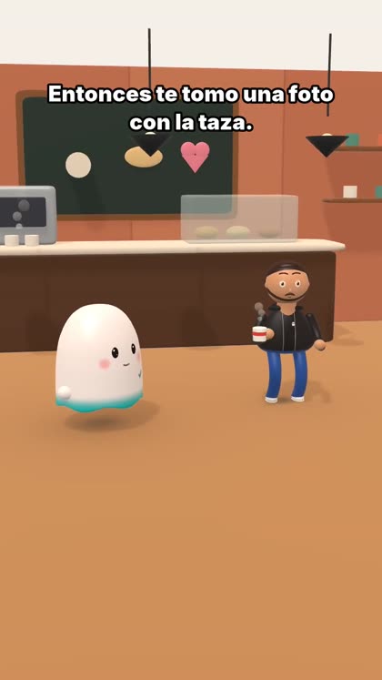 Frame from a 3D video made with GhostPeg
